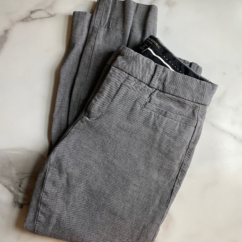 Banana Republic Sloan Work Pant Gray (Size 0)